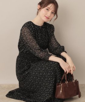 【クチュール ブローチ/Couture Brooch】の【一枚で着映える・花柄・通勤】前後2WAYシフォン楊柳小花ワンピース 人気、トレンドファッション・服の通販 founy(ファニー) ファッション Fashion レディースファッション Fashion for Women ワンピース Dresses シフォン Chiffon, Lightweight Fabric シャーリング Shirring, Ruched ジャケット Jacket, Outerwear スマート Smart, Elegant ティアード Tiered, Tiered Style プリント Print, Printed Pattern プリーツ Pleats, Pleated ポケット Pocket, Pocket Detail 羽織 Haori, Light Jacket リボン Ribbon, Bow おすすめ Recommended / Our Picks ビジネス 仕事 通勤 Business / Work / Commuting 2025年 2025 2025春夏・S/S Spring/Summer 2025 SS25 |ID:prp329100004807212