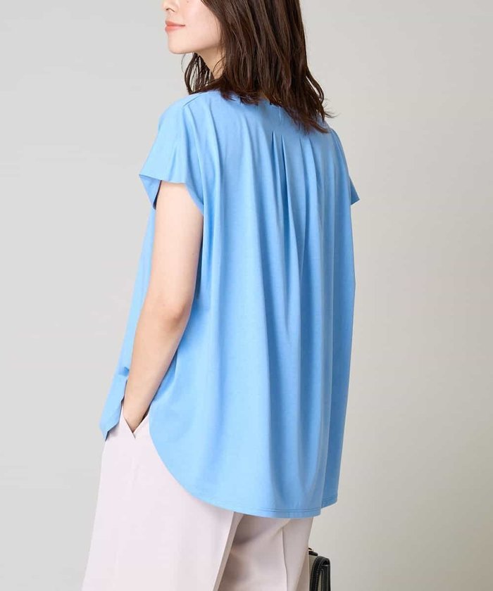 【アー ヴェー ヴェー/a.v.v】の【接触冷感/UVカット】ショルダータックチュニックトップス インテリア・キッズ・メンズ・レディースファッション・服の通販 founy(ファニー) https://founy.com/ ファッション Fashion レディースファッション Fashion for Women トップス・カットソー Cut & Sew Tops シンプル Simple, Minimal チュニック Tunic, Long Top 定番 Standard, Basic Item ベーシック Basic, Essential ボトム Bottoms, Lower Wear 再入荷 Restock / Back in Stock おすすめ Recommended / Our Picks 夏 Summer |ID: prp329100004807222 ipo3291000000034883980