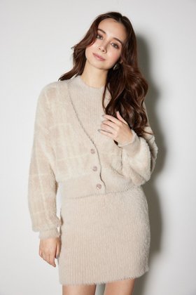 【リエンダ/rienda】のチェックジャガードカーディガンSETオフタートルニットミニワンピース 人気、トレンドファッション・服の通販 founy(ファニー) ファッション Fashion レディースファッション Fashion for Women ワンピース Dresses チェック Check, Plaid, Tartan トレンド Trend, Trending Now ロング Long, Long-Length 厚底 Platform Shoes |ID:prp329100004807225