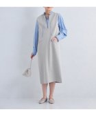 【ユナイテッドアローズ/UNITED ARROWS】のカルゼ キーネック ジャンパースカート 2 人気、トレンドファッション・服の通販 founy(ファニー) ファッション Fashion レディースファッション Fashion for Women スカート Skirts インナー Innerwear 春 Spring フロント Front, Front Design ポケット Pocket, Pocket Detail モノトーン Monotone, Black and White ロング Long, Long-Length アウトレット Outlet / Clearance おすすめ Recommended / Our Picks 夏 Summer ビジネス 仕事 通勤 Business / Work / Commuting thumbnail MD.GRAY|ID: prp329100004807228 ipo3291000000034884044