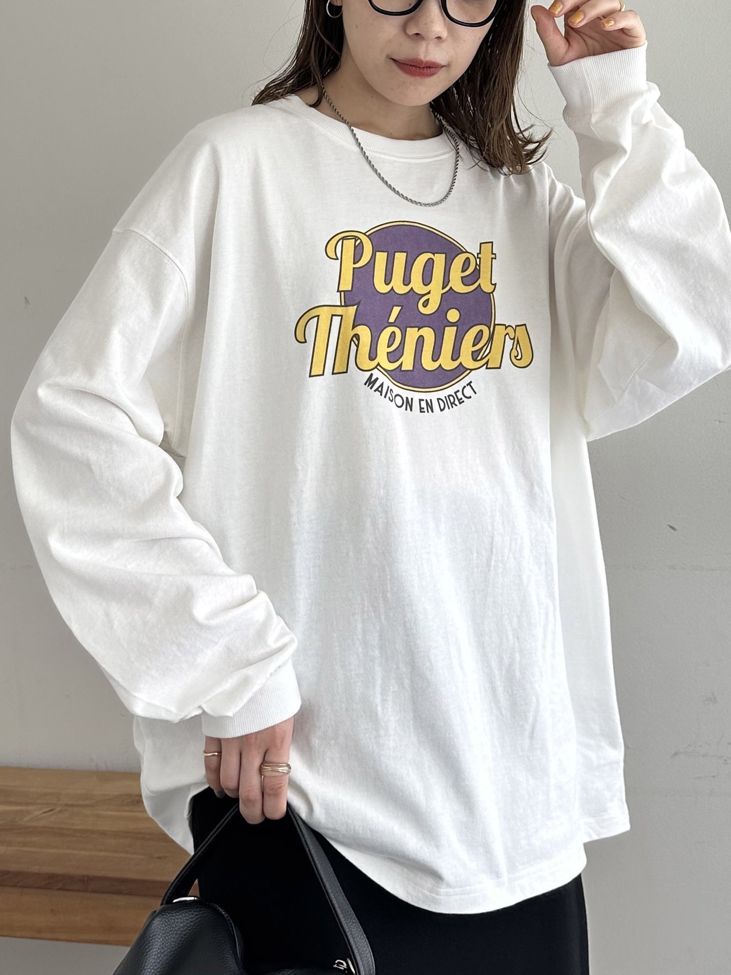 【ディスコート/Discoat】の【ユニセックス】スーベニアアソートロングスリーブTシャツ《WEB限定》 インテリア・キッズ・メンズ・レディースファッション・服の通販 founy(ファニー) 　ファッション　Fashion　レディースファッション　Fashion for Women　トップス・カットソー　Cut & Sew Tops　シャツ・ブラウス・オフィスカジュアル　Elegant Blouses & Button-Ups　ロングTシャツ・Tシャツ　Longline T-Shirts & Tees　プリント　Print, Printed Pattern　A/W・秋冬　Autumn/Winter　長袖　Long Sleeve, Full Sleeve　オフホワイト|ID: prp329100004807229 ipo3291000000034884055