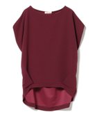 【ビームス ハート/BEAMS HEART】のバックバルーン タック プルオーバー 人気、トレンドファッション・服の通販 founy(ファニー) ファッション Fashion レディースファッション Fashion for Women トップス・カットソー Cut & Sew Tops カジュアルプルオーバー・ニットトップス Pullovers & Knit Tops / Casual Pullovers バッグ Bags バルーン Balloon, Balloon Silhouette フォルム Silhouette, Form 人気 Popular, Best Seller 夏 Summer 定番 Standard, Basic Item thumbnail BORDEUX|ID: prp329100004807232 ipo3291000000034884078