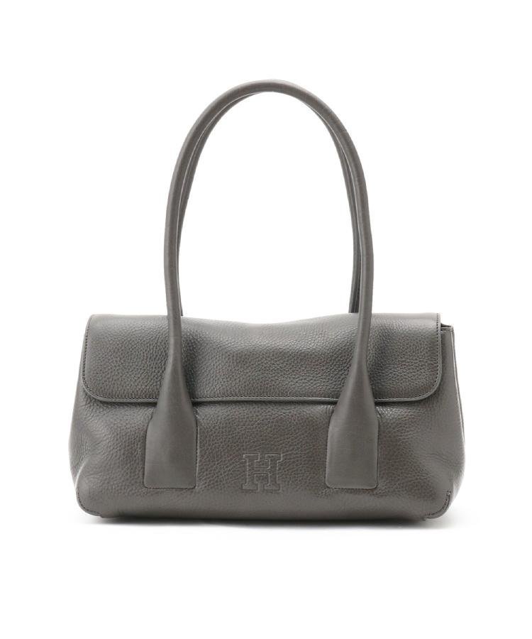 【ヒロフ/HIROFU】の【ペルーシェ】レザーハンドバッグ S 本革 フォーマルバッグ(商品番号 P25-20404) インテリア・キッズ・メンズ・レディースファッション・服の通販 founy(ファニー) ファッション Fashion レディースファッション Fashion for Women イタリア Italy クラシカル Classical, Vintage-Inspired シンプル Simple, Minimal ジュエリー Jewelry, Accessories バランス Balance, Style Balance パッチ Patch, Appliqué フォーマル Formal, Dressy フラップ Flap, Flap Pocket ポケット Pocket, Pocket Detail マグネット Magnet, Magnetic Closure メタル Metal, Metal Parts 再入荷 Restock / Back in Stock おすすめ Recommended / Our Picks エレガント 上品 Elegant ダークグレー|ID: prp329100004807248 ipo3291000000034884171