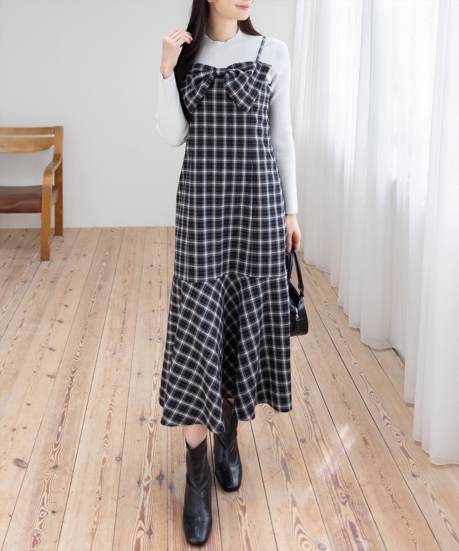 【クリア/clear】のチェックリボンキャミワンピース インテリア・キッズ・メンズ・レディースファッション・服の通販 founy(ファニー) ファッション Fashion レディースファッション Fashion for Women ワンピース Dresses キャミソールワンピース Camisole Dresses インナー Innerwear カーディガン Cardigan, Knitwear キャミワンピース Cami Dress, Slip Dress シアー Sheer, See-Through ショート Short, Short Length シンプル Simple, Minimal スニーカー Sneakers, Trainers チェック Check, Plaid, Tartan バランス Balance, Style Balance フェミニン Feminine, Girly フロント Front, Front Design ボレロ Bolero, Short Cardigan リボン Ribbon, Bow レース Lace, Lace Fabric A/W・秋冬 Autumn/Winter おすすめ Recommended / Our Picks BK|ID: prp329100004807255 ipo3291000000034884202