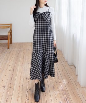 【クリア/clear】のチェックリボンキャミワンピース 人気、トレンドファッション・服の通販 founy(ファニー) ファッション Fashion レディースファッション Fashion for Women ワンピース Dresses キャミソールワンピース Camisole Dresses インナー Innerwear カーディガン Cardigan, Knitwear キャミワンピース Cami Dress, Slip Dress シアー Sheer, See-Through ショート Short, Short Length シンプル Simple, Minimal スニーカー Sneakers, Trainers チェック Check, Plaid, Tartan バランス Balance, Style Balance フェミニン Feminine, Girly フロント Front, Front Design ボレロ Bolero, Short Cardigan リボン Ribbon, Bow レース Lace, Lace Fabric A/W・秋冬 Autumn/Winter おすすめ Recommended / Our Picks |ID:prp329100004807255