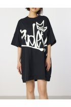 【ロデオクラウンズワイドボウル/RODEO CROWNS WIDE BOWL】のBIG SIGN LOGO Tワンピース 人気、トレンドファッション・服の通販 founy(ファニー) ファッション Fashion レディースファッション Fashion for Women ワンピース Dresses おすすめ Recommended / Our Picks スタンダード Standard, Basic プリント Print, Printed Pattern メンズ Men's, Menswear thumbnail BLK|ID: prp329100004807257 ipo3291000000034884210