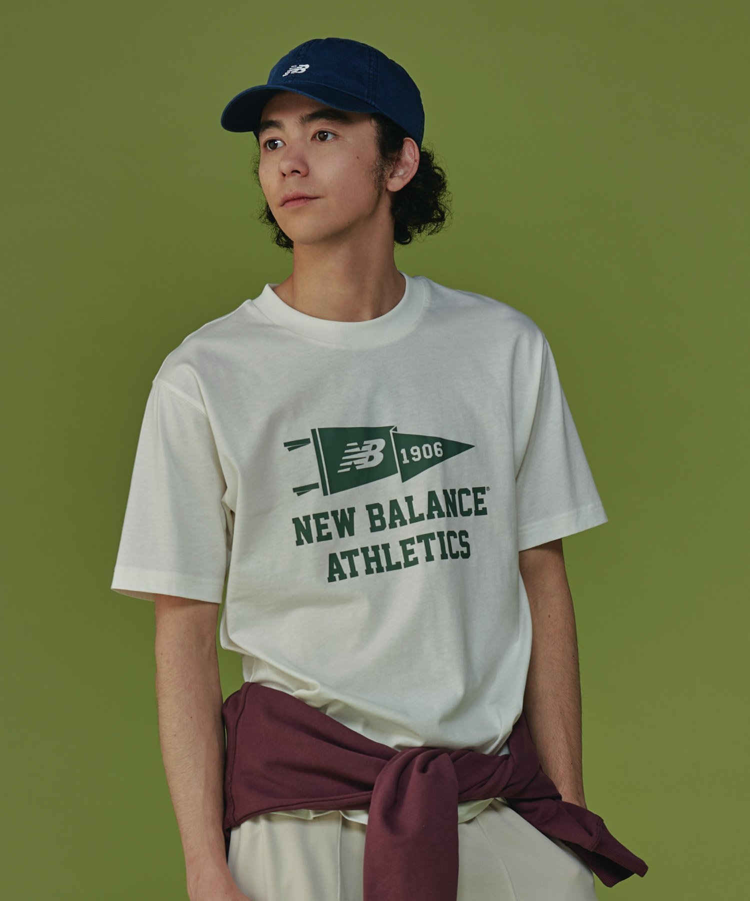 【ニューバランス/new balance】のVarsity ペナントショートスリーブTシャツ インテリア・キッズ・メンズ・レディースファッション・服の通販 founy(ファニー) ファッション Fashion レディースファッション Fashion for Women トップス・カットソー Cut & Sew Tops シャツ・ブラウス・オフィスカジュアル Elegant Blouses & Button-Ups ロングTシャツ・Tシャツ Longline T-Shirts & Tees ショート Short, Short Length スリーブ Sleeve, Long Sleeve / Short Sleeve バランス Balance, Style Balance SSTシーソルト|ID: prp329100004807260 ipo3291000000034884242
