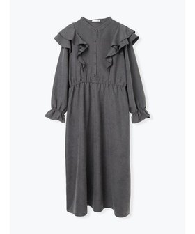 【ジェイ アンド シュプール/Re J&SUPURE】の【WEB限定】フリルワンピース(無地・花柄) 人気、トレンドファッション・服の通販 founy(ファニー) ファッション Fashion レディースファッション Fashion for Women ワンピース Dresses おすすめ Recommended / Our Picks クラシカル Classical, Vintage-Inspired ショート Short, Short Length フリル Frill, Ruffle フレア Flare, Flared ベスト Vest, Waistcoat 無地 Plain, Solid Color |ID:prp329100004807272