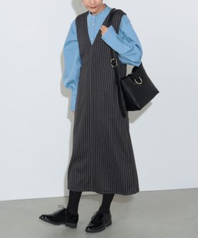 【ビームス ウイメン/BEAMS】 ストライプ柄 ジャンパースカート人気、トレンドファッション・服の通販 founy(ファニー) ファッション Fashion レディースファッション Fashion for Women スカート Skirts カットソー Cut and Sewn Top クール Cool, Chic シューズ Shoes, Footwear ストライプ Stripe, Striped Pattern ストレッチ Stretch, Stretchy Fabric ストレート Straight, Straight Cut スリット Slit, Slit Detail フラット Flat, Flat Shoes |ID:prp329100004807275
