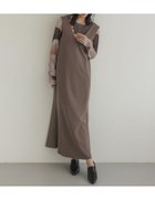 【リエディ/Re:EDIT】のマーメイドジャンパースカート 人気、トレンドファッション・服の通販 founy(ファニー) ファッション Fashion レディースファッション Fashion for Women スカート Skirts キャミワンピース Cami Dress, Slip Dress コンパクト Compact, Small Size ジョーゼット Georgette, Semi-Sheer Fabric スニーカー Sneakers, Trainers バランス Balance, Style Balance マーメイド Mermaid, Fishtail Silhouette エレガント 上品 Elegant thumbnail モカグレー|ID: prp329100004807281 ipo3291000000034884402