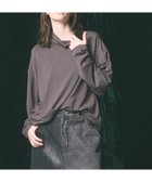 【メゾンスペシャル/MAISON SPECIAL】のModal Prime-Over Turtle Neck Long Sleeve T-Shirt 人気、トレンドファッション・服の通販 founy(ファニー) ファッション Fashion レディースファッション Fashion for Women トップス・カットソー Cut & Sew Tops シャツ・ブラウス・オフィスカジュアル Elegant Blouses & Button-Ups ロングTシャツ・Tシャツ Longline T-Shirts & Tees ショルダー Shoulder, Shoulder Strap シルク Silk, 100% Silk タートルネック Turtleneck, High Neck ドロップ Drop Shoulder, Dropped Style A/W・秋冬 Autumn/Winter thumbnail C.GRY|ID: prp329100004807295 ipo3291000000034884485
