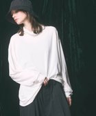 【メゾンスペシャル/MAISON SPECIAL】のModal Prime-Over Turtle Neck Long Sleeve T-Shirt 人気、トレンドファッション・服の通販 founy(ファニー) ファッション Fashion レディースファッション Fashion for Women トップス・カットソー Cut & Sew Tops シャツ・ブラウス・オフィスカジュアル Elegant Blouses & Button-Ups ロングTシャツ・Tシャツ Longline T-Shirts & Tees ショルダー Shoulder, Shoulder Strap シルク Silk, 100% Silk タートルネック Turtleneck, High Neck ドロップ Drop Shoulder, Dropped Style A/W・秋冬 Autumn/Winter thumbnail O.WHT|ID: prp329100004807295 ipo3291000000034884487