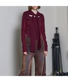 【メゾンスペシャル/MAISON SPECIAL】のRibbon Cutout Tops 人気、トレンドファッション・服の通販 founy(ファニー) ファッション Fashion レディースファッション Fashion for Women トップス・カットソー Cut & Sew Tops インナー Innerwear コンパクト Compact, Small Size シンプル Simple, Minimal ストレッチ Stretch, Stretchy Fabric リボン Ribbon, Bow thumbnail BRD|ID: prp329100004807301 ipo3291000000034884564