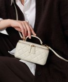 【ユナイテッドアローズ/UNITED ARROWS】のマイクロ バニティ バッグ 人気、トレンドファッション・服の通販 founy(ファニー) ファッション Fashion レディースファッション Fashion for Women バッグ Bags キルティング Quilted, Quilting シンプル Simple, Minimal セットアップ Set-Up, Coordinated Outfit フェミニン Feminine, Girly マニッシュ Mannish, Boyish thumbnail OFF WHITE|ID: prp329100004807303 ipo3291000000034884573