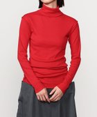 【ビショップ/Bshop】のソフトリブ タートルネック WOMEN 人気、トレンドファッション・服の通販 founy(ファニー) ファッション Fashion レディースファッション Fashion for Women トップス・カットソー Cut & Sew Tops タートルネック・ハイネックトップス Turtlenecks & High-Neck Tops カットソー Cut and Sewn Top コレクション Collection, Seasonal Line シンプル Simple, Minimal タートルネック Turtleneck, High Neck 長袖 Long Sleeve, Full Sleeve thumbnail RED|ID: prp329100004807313 ipo3291000000034884630