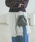 【ニコアンド/niko and】のオリジナルレザー2WAY巾着バッグ 人気、トレンドファッション・服の通販 founy(ファニー) ファッション Fashion レディースファッション Fashion for Women バッグ Bags アクセサリー Fashion Accessories コンパクト Compact, Small Size 巾着 Drawstring Bag, Kinchaku シンプル Simple, Minimal 財布 Wallet, Purse トレンド Trend, Trending Now ハンカチ Handkerchief, Hanky ベーシック Basic, Essential ポケット Pocket, Pocket Detail リアル Real, Realistic リラックス Relax, Relaxed Fit おすすめ Recommended / Our Picks エレガント 上品 Elegant thumbnail ブラック|ID: prp329100004807329 ipo3291000000034884726