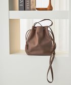 【ニコアンド/niko and】のオリジナルレザー2WAY巾着バッグ 人気、トレンドファッション・服の通販 founy(ファニー) ファッション Fashion レディースファッション Fashion for Women バッグ Bags アクセサリー Fashion Accessories コンパクト Compact, Small Size 巾着 Drawstring Bag, Kinchaku シンプル Simple, Minimal 財布 Wallet, Purse トレンド Trend, Trending Now ハンカチ Handkerchief, Hanky ベーシック Basic, Essential ポケット Pocket, Pocket Detail リアル Real, Realistic リラックス Relax, Relaxed Fit おすすめ Recommended / Our Picks エレガント 上品 Elegant thumbnail ダークブラウン|ID: prp329100004807329 ipo3291000000034884729