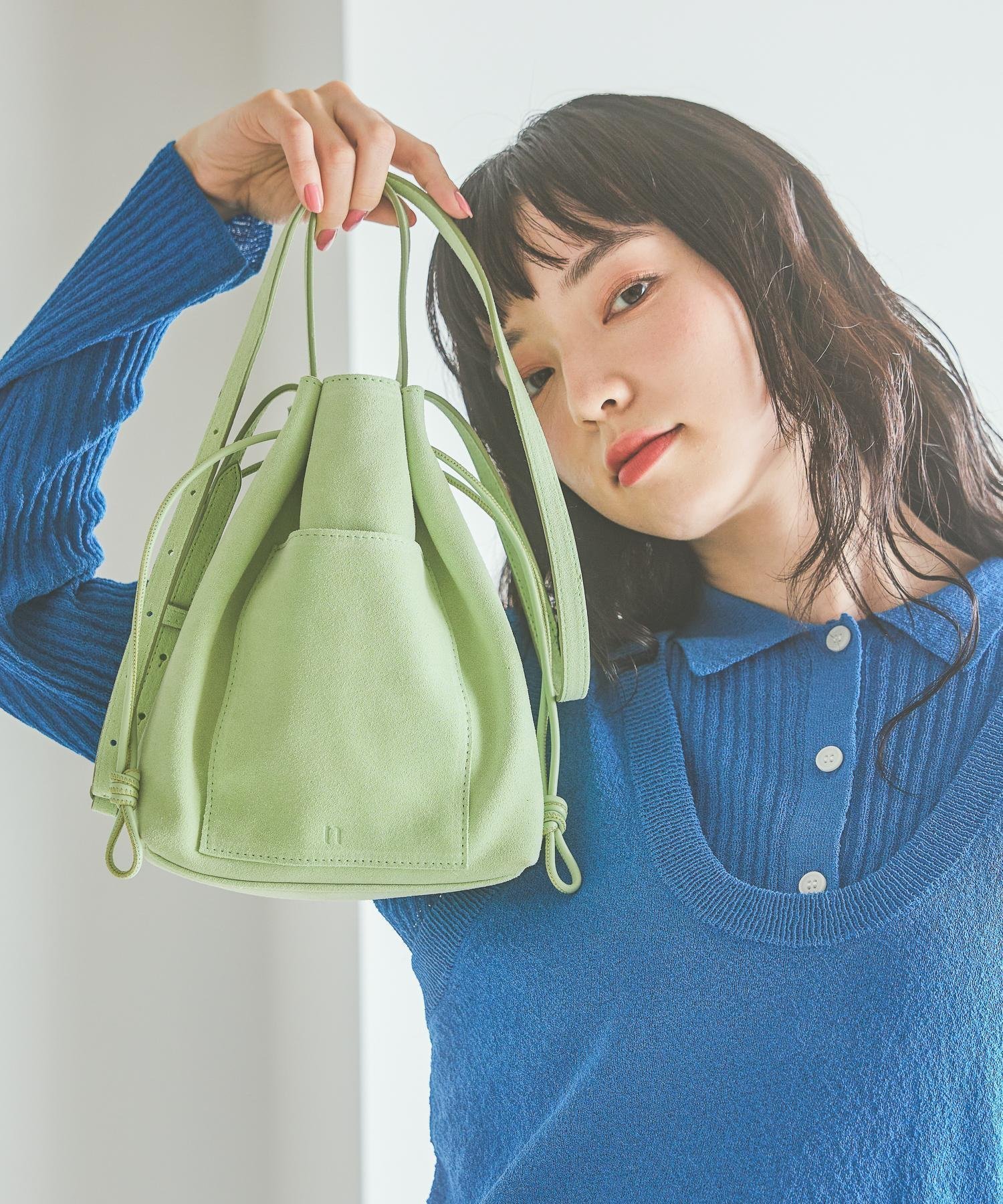 【ニコアンド/niko and】のオリジナルレザー2WAY巾着バッグ インテリア・キッズ・メンズ・レディースファッション・服の通販 founy(ファニー) ファッション Fashion レディースファッション Fashion for Women バッグ Bags アクセサリー Fashion Accessories コンパクト Compact, Small Size 巾着 Drawstring Bag, Kinchaku シンプル Simple, Minimal 財布 Wallet, Purse トレンド Trend, Trending Now ハンカチ Handkerchief, Hanky ベーシック Basic, Essential ポケット Pocket, Pocket Detail リアル Real, Realistic リラックス Relax, Relaxed Fit おすすめ Recommended / Our Picks エレガント 上品 Elegant ライトグリーン【WEB限定】|ID: prp329100004807329 ipo3291000000034884730