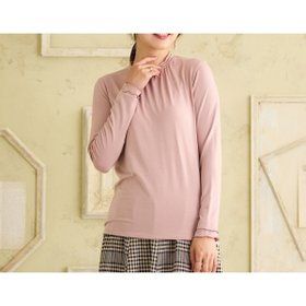 【ローズティアラ/Rose Tiara】の【大人気アイテム】【吸湿発熱】ラグウォームカットソー 人気、トレンドファッション・服の通販 founy(ファニー) ファッション Fashion レディースファッション Fashion for Women トップス・カットソー Cut & Sew Tops カットソー・ベーシックTシャツ Cut-and-Sewn Tops / Stretch Tees & Basics 2025年 2025 2025-2026秋冬・A/W Autumn/Winter 2025–26 AW25–26 ストレッチ Stretch, Stretchy Fabric ボーダー Border, Stripe モチーフ Motif, Design Theme リボン Ribbon, Bow 人気 Popular, Best Seller 日本製 Made In Japan |ID:prp329100004807335