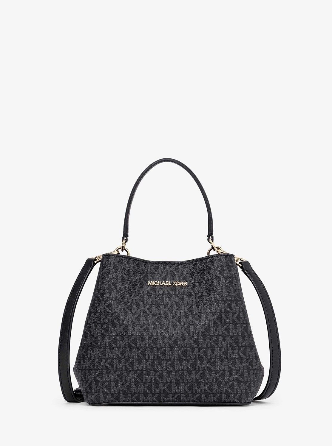 【マイケルコース/MICHAEL KORS】のPRATT バケット クロスボディ スモール - MKシグネチャー マイケルコース インテリア・キッズ・メンズ・レディースファッション・服の通販 founy(ファニー) ファッション Fashion レディースファッション Fashion for Women コレクション Collection, Seasonal Line ショルダー Shoulder, Shoulder Strap ドロップ Drop Shoulder, Dropped Style ラグジュアリー Luxury, Elegant BLACK|ID: prp329100004807343 ipo3291000000034884813