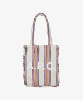 【アーペーセー/A.P.C.】のLou トートバッグ 人気、トレンドファッション・服の通販 founy(ファニー) ファッション Fashion レディースファッション Fashion for Women バッグ Bags ストライプ Stripe, Striped Pattern ハンド Hand, Handmade プリント Print, Printed Pattern ポケット Pocket, Pocket Detail |ID:prp329100004807357