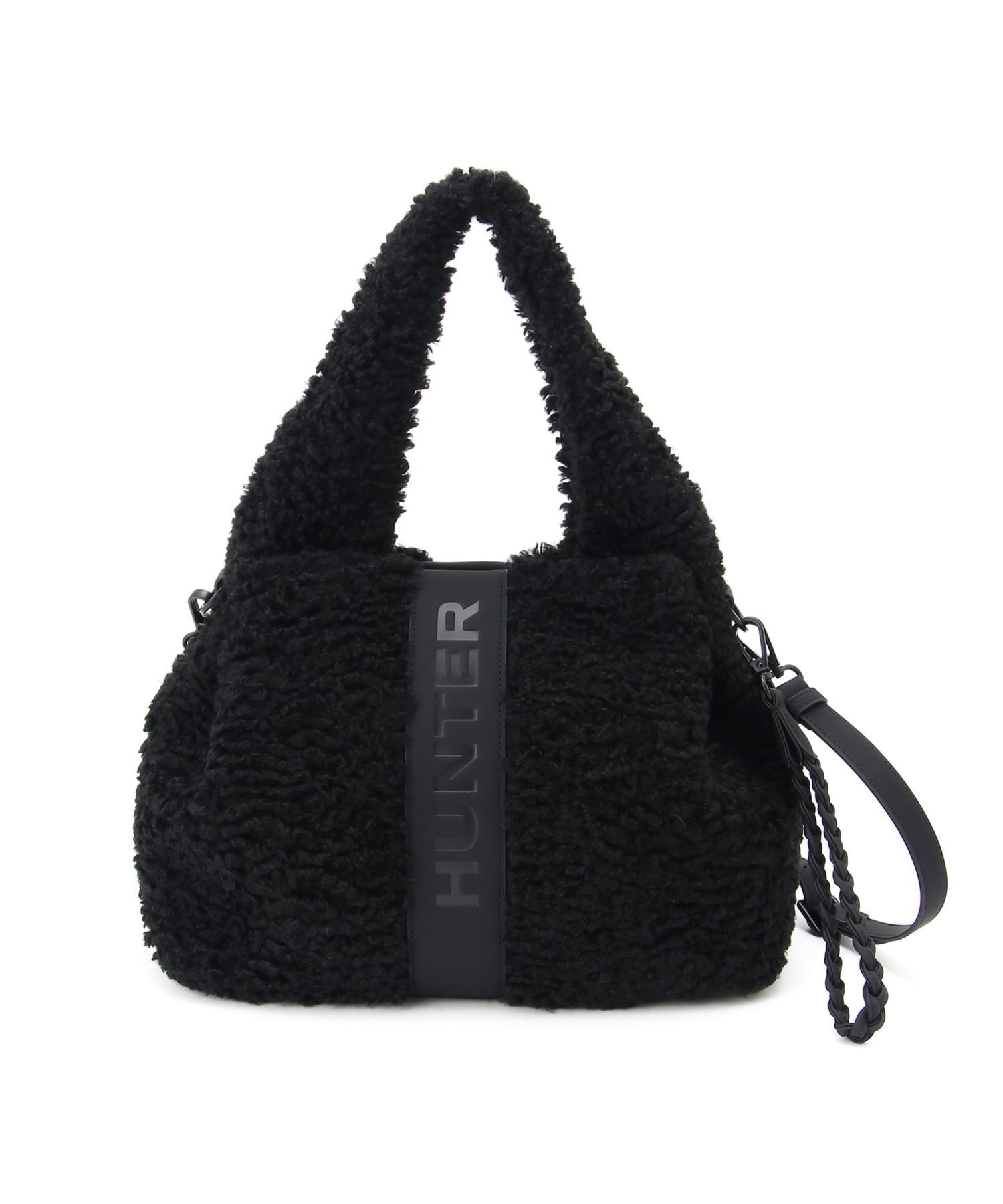 【ハンター/HUNTER】のブークレ ミディアム トート インテリア・キッズ・メンズ・レディースファッション・服の通販 founy(ファニー) ファッション Fashion レディースファッション Fashion for Women バッグ Bags クッション Cushion, Throw Pillow ジップ Zip, Zipper ポケット Pocket, Pocket Detail マグネット Magnet, Magnetic Closure 冬 Winter / This Winter ブラック|ID: prp329100004807366 ipo3291000000034884945