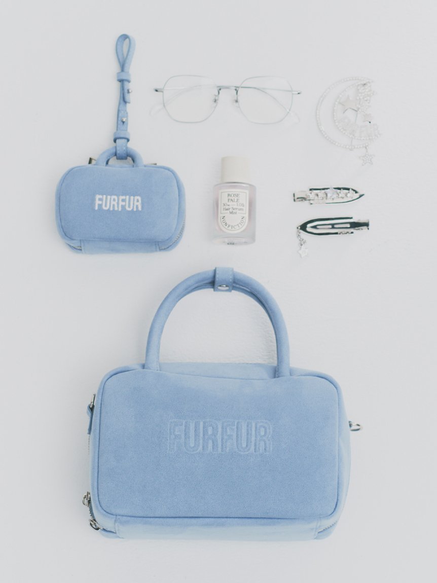 【ファーファー/FURFUR】の【オフィシャルサイト限定カラー】バリエーションスクエアボストンバッグ インテリア・キッズ・メンズ・レディースファッション・服の通販 founy(ファニー) 　ファッション　Fashion　レディースファッション　Fashion for Women　バッグ　Bags　スクエア　Square, Square Shape　スマート　Smart, Elegant　トレンド　Trend, Trending Now　ボストンバッグ　Boston Bag, Retro Bag　人気　Popular, Best Seller　定番　Standard, Basic Item　SAX[083]|ID: prp329100004807367 ipo3291000000034884961