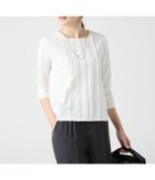 【ニューヨーカー/NEWYORKER】の【吸水速乾】コンフォートプレーティング天竺 スクエアネック7分袖カットソー ホワイト|ID: prp329100004807376 ipo3291000000034885061