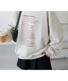 【ディスコート/Discoat】の【ユニセックス】Lyricsロゴスウェット 人気、トレンドファッション・服の通販 founy(ファニー) ファッション Fashion レディースファッション Fashion for Women トップス・カットソー Cut & Sew Tops レディースパーカー・カジュアルフーディー Casual Hoodies & Sweatshirts スウェット・クルーネックトップス Sweatshirts & Crewnecks / Relaxed Fit Sweat Tops ショルダー Shoulder, Shoulder Strap スウェット / スエット Sweatshirt, Sweatwear ドロップ Drop Shoulder, Dropped Style フレンチ French, French Style フロント Front, Front Design エレガント 上品 Elegant thumbnail ライトベージュ|ID: prp329100004807377 ipo3291000000034885070