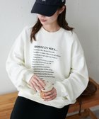 【ディスコート/Discoat】の【ユニセックス】Lyricsロゴスウェット 人気、トレンドファッション・服の通販 founy(ファニー) ファッション Fashion レディースファッション Fashion for Women トップス・カットソー Cut & Sew Tops レディースパーカー・カジュアルフーディー Casual Hoodies & Sweatshirts スウェット・クルーネックトップス Sweatshirts & Crewnecks / Relaxed Fit Sweat Tops ショルダー Shoulder, Shoulder Strap スウェット / スエット Sweatshirt, Sweatwear ドロップ Drop Shoulder, Dropped Style フレンチ French, French Style フロント Front, Front Design エレガント 上品 Elegant thumbnail アイボリー|ID: prp329100004807377 ipo3291000000034885071