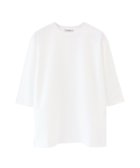 【ディアナドット/Dhyana】のコットンTシャツ 人気、トレンドファッション・服の通販 founy(ファニー) ファッション Fashion レディースファッション Fashion for Women トップス・カットソー Cut & Sew Tops シャツ・ブラウス・オフィスカジュアル Elegant Blouses & Button-Ups ロングTシャツ・Tシャツ Longline T-Shirts & Tees 夏 Summer 日本製 Made In Japan thumbnail WHH|ID: prp329100004807384 ipo3291000000034885129
