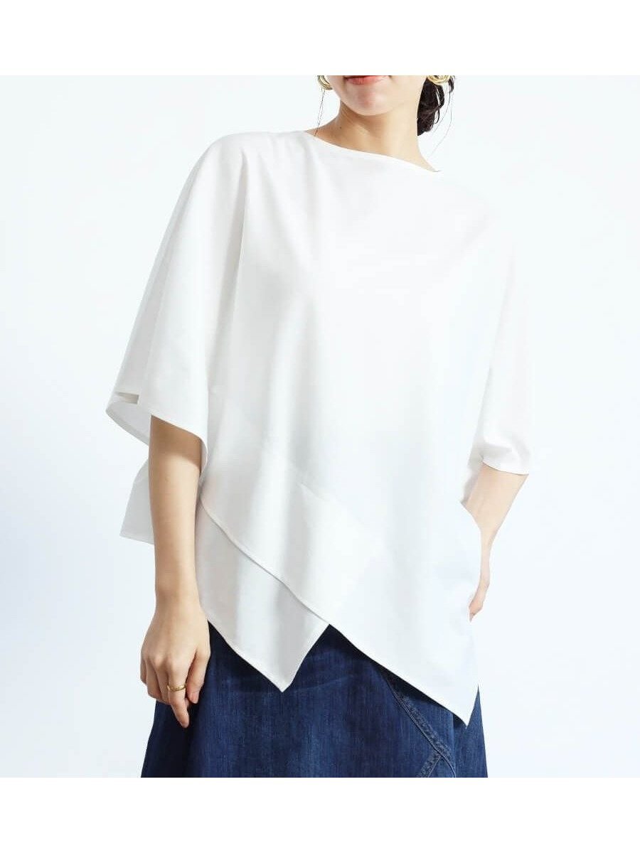 【ヴァン/Vin】のコットン100スクエアヘムカットソー インテリア・キッズ・メンズ・レディースファッション・服の通販 founy(ファニー) ファッション Fashion レディースファッション Fashion for Women トップス・カットソー Cut & Sew Tops カットソー・ベーシックTシャツ Cut-and-Sewn Tops / Stretch Tees & Basics イレギュラー Irregular Design フロント Front, Front Design リラックス Relax, Relaxed Fit 人気 Popular, Best Seller 夏 Summer ホワイト|ID: prp329100004807385 ipo3291000000034885142