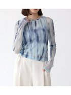 【ラシュッド/LASUD】のシアーレイヤードインナー 人気、トレンドファッション・服の通販 founy(ファニー) ファッション Fashion レディースファッション Fashion for Women インナー Innerwear カットソー Cut and Sewn Top シアー Sheer, See-Through ジャケット Jacket, Outerwear タンク Tank Top, Sleeveless Top エレガント 上品 Elegant thumbnail ライトブルー|ID: prp329100004807388 ipo3291000000034885160