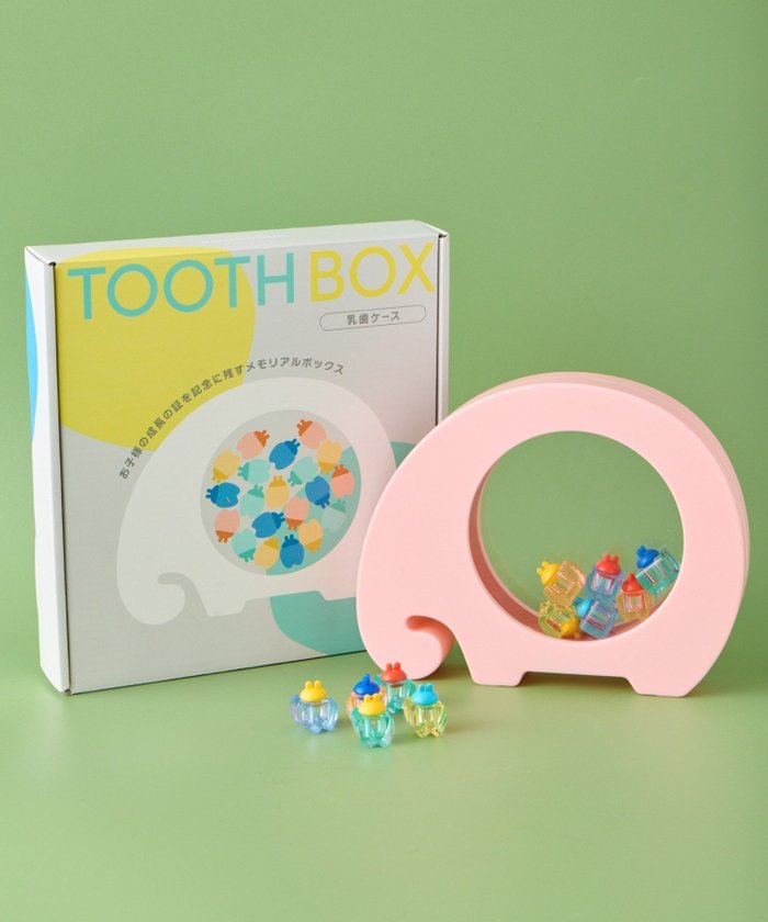 【その他のブランド/Other】のゾウの乳歯ケース インテリア・キッズ・メンズ・レディースファッション・服の通販 founy(ファニー) https://founy.com/ ファッション Fashion キッズファッション Fashion for Kids カラフル Colorful Design ボックス Boxy, Box Shape |ID: prp329100004807855 ipo3291000000034943202
