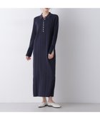 【ナノ ユニバース/nano universe】の衿付きランダムリブニットワンピース 人気、トレンドファッション・服の通販 founy(ファニー) ファッション Fashion レディースファッション Fashion for Women ワンピース Dresses ニットワンピース Knit Dresses ウォッシャブル Machine Washable クラシック Classic, Timeless Style ショート Short, Short Length スリット Slit, Slit Detail ブルゾン Blouson, Bomber Jacket ロング Long, Long-Length おすすめ Recommended / Our Picks エレガント 上品 Elegant 2026年 2026 thumbnail ネイビー|ID: prp329100004807872 ipo3291000000034889107