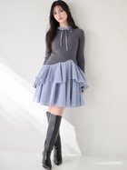 【スナイデル/SNIDEL】のSustainableドッキングミニニットワンピース 人気、トレンドファッション・服の通販 founy(ファニー) ファッション Fashion レディースファッション Fashion for Women ワンピース Dresses ニットワンピース Knit Dresses クラシカル Classical, Vintage-Inspired 今季 This Season, Current Season ストライプ Stripe, Striped Pattern ストレート Straight, Straight Cut スマート Smart, Elegant ドッキング Docking, Mixed Material フィット Fit, Slim Fit フリル Frill, Ruffle モノトーン Monotone, Black and White 無地 Plain, Solid Color リブニット Rib Knit, Ribbed Knit リボン Ribbon, Bow おすすめ Recommended / Our Picks thumbnail STRIPE[932]|ID: prp329100004807884 ipo3291000000034889247