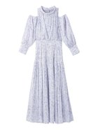 【スナイデル/SNIDEL】のコールドショルダーロングワンピース 人気、トレンドファッション・服の通販 founy(ファニー) ファッション Fashion レディースファッション Fashion for Women ワンピース Dresses ウェーブ Wavy Pattern エレガント 上品 Elegant カフス Cuff Design ギャザー Gathered, Ruffled シャーリング Shirring, Ruched スマート Smart, Elegant スリーブ Sleeve, Long Sleeve / Short Sleeve ドレープ Drape, Draping Fabric 人気 Popular, Best Seller ハイネック High Neck, Mock Neck プリーツ Pleats, Pleated 無地 Plain, Solid Color おすすめ Recommended / Our Picks thumbnail LBLU[081]|ID: prp329100004807885 ipo3291000000034889258