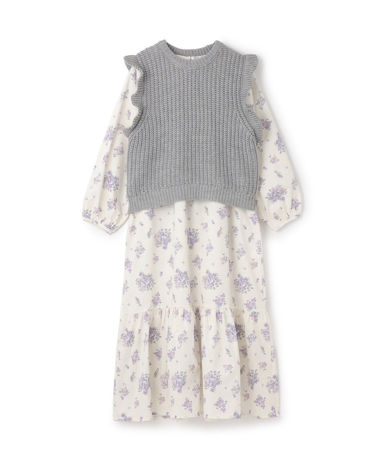 【ナルミヤ オンライン/NARUMIYA ONLINE】の【リンク】ベストつきワンピース インテリア・キッズ・メンズ・レディースファッション・服の通販 founy(ファニー) ファッション Fashion レディースファッション Fashion for Women アウター Coat / Outerwear Collection おすすめ Recommended / Our Picks パターン Pattern, Design Print ベスト Vest, Waistcoat 夏 Summer 春 Spring S/S・春夏 SS, Spring/Summer, Warm Season マルチ|ID: prp329100004807888 ipo3291000000034889275