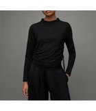 【オールセインツ/ALLSAINTS】のBETA SHIMMER TOPS 人気、トレンドファッション・服の通販 founy(ファニー) ファッション Fashion レディースファッション Fashion for Women トップス・カットソー Cut & Sew Tops シャーリング Shirring, Ruched シンプル Simple, Minimal ジャケット Jacket, Outerwear トレンド Trend, Trending Now パーカー Hoodie, Parka ボトム Bottoms, Lower Wear thumbnail Black|ID: prp329100004807904 ipo3291000000034889384