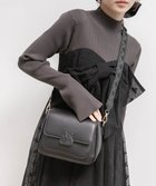 【ランダ/RANDA】のエンボスモノグラムショルダーバッグ 人気、トレンドファッション・服の通販 founy(ファニー) ファッション Fashion レディースファッション Fashion for Women バッグ Bags ショルダー Shoulder, Shoulder Strap ハンカチ Handkerchief, Hanky フォルム Silhouette, Form フロント Front, Front Design ポケット Pocket, Pocket Detail ポーチ Pouch, Small Case マグネット Magnet, Magnetic Closure リップ Lip, Lip Motif 台形 A-Line, Trapezoid Shape 財布 Wallet, Purse thumbnail BLACK|ID: prp329100004807905 ipo3291000000034889393