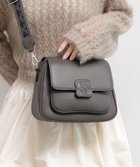 【ランダ/RANDA】のエンボスモノグラムショルダーバッグ 人気、トレンドファッション・服の通販 founy(ファニー) ファッション Fashion レディースファッション Fashion for Women バッグ Bags ショルダー Shoulder, Shoulder Strap ハンカチ Handkerchief, Hanky フォルム Silhouette, Form フロント Front, Front Design ポケット Pocket, Pocket Detail ポーチ Pouch, Small Case マグネット Magnet, Magnetic Closure リップ Lip, Lip Motif 台形 A-Line, Trapezoid Shape 財布 Wallet, Purse thumbnail D.GRAY|ID: prp329100004807905 ipo3291000000034889394