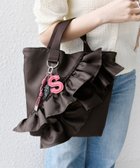 【シップス フォー ウィメン/SHIPS】の【WEB限定】チャーム 付き フリル トート 人気、トレンドファッション・服の通販 founy(ファニー) ファッション Fashion レディースファッション Fashion for Women バッグ Bags 2025年 2025 2025-2026秋冬・A/W Autumn/Winter 2025–26 AW25–26 ショルダー Shoulder, Shoulder Strap チャーム Charm, Pendant トレンド Trend, Trending Now フリル Frill, Ruffle ポケット Pocket, Pocket Detail リップ Lip, Lip Motif 巾着 Drawstring Bag, Kinchaku thumbnail ブラウン|ID: prp329100004807910 ipo3291000000034889467