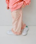 【エフオー オンラインストア/F.O.Online Store / KIDS】のハートポケットフリルパンツ リンク 人気、トレンドファッション・服の通販 founy(ファニー) ファッション Fashion キッズファッション Fashion for Kids ボトムス Bottoms 春 Spring ギンガム Gingham, Gingham Fabric 今季 This Season, Current Season 切替 Switching, Contrast Panel チェック Check, Plaid, Tartan デニム Denim, Jeans Material フリル Frill, Ruffle ブリーチ Bleach, Washed Finish ベビー Baby, Babywear ポケット Pocket, Pocket Detail ユーズド Used, Vintage-Look レース Lace, Lace Fabric おすすめ Recommended / Our Picks thumbnail ピンク|ID: prp329100004807943 ipo3291000000034889808