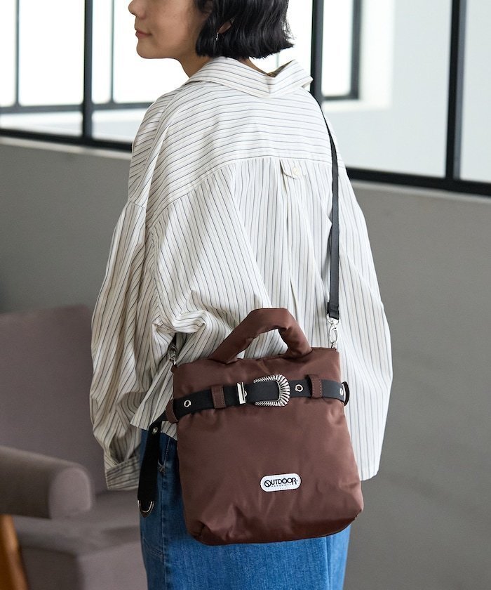 【フリークスストア/FREAK'S STORE】の別注 2WAY コンチョベルトバッグ S 25AW インテリア・キッズ・メンズ・レディースファッション・服の通販 founy(ファニー) ファッション Fashion レディースファッション Fashion for Women ベルト&ウエストマーク Belts & Waist Accessories 2025年 2025 2025-2026秋冬・A/W Autumn/Winter 2025–26 AW25–26 冬 Winter / This Winter シルバー Silver, Metallic Silver スペシャル Special, Limited Edition ポケット Pocket, Pocket Detail 別注 Limited Edition, Custom Order A/W・秋冬 Autumn/Winter ブラウン|ID: prp329100004807979 ipo3291000000034890262