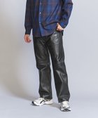 【ビューティ&ユース ユナイテッドアローズ/BEAUTY&YOUTH / UNITED ARROWS / MEN】のカウレザー 5ポケット パンツ NO.5 人気、トレンドファッション・服の通販 founy(ファニー) ファッション Fashion メンズファッション Fashion for Men ボトムス Bottoms スウェット / スエット Sweatshirt, Sweatwear スタンダード Standard, Basic ドレープ Drape, Draping Fabric ベーシック Basic, Essential ポケット Pocket, Pocket Detail 別注 Limited Edition, Custom Order ミックス Mix, Mixed Style ルーズ Loose, Oversized thumbnail BLACK|ID: prp329100004807984 ipo3291000000034890296