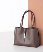 【ナチュラル ビューティー ベーシック/NATURAL BEAUTY BASIC】のエブリデイラージトートバッグ 人気、トレンドファッション・服の通販 founy(ファニー) ファッション Fashion レディースファッション Fashion for Women バッグ Bags おすすめ Recommended / Our Picks ショルダー Shoulder, Shoulder Strap フェイクレザー Faux Leather, PU Leather フェイス Face, Facial Design メタル Metal, Metal Parts 軽量 Lightweight, Ultra Light ビジネス 仕事 通勤 Business / Work / Commuting thumbnail カカオブラウン1|ID: prp329100004808001 ipo3291000000034890407