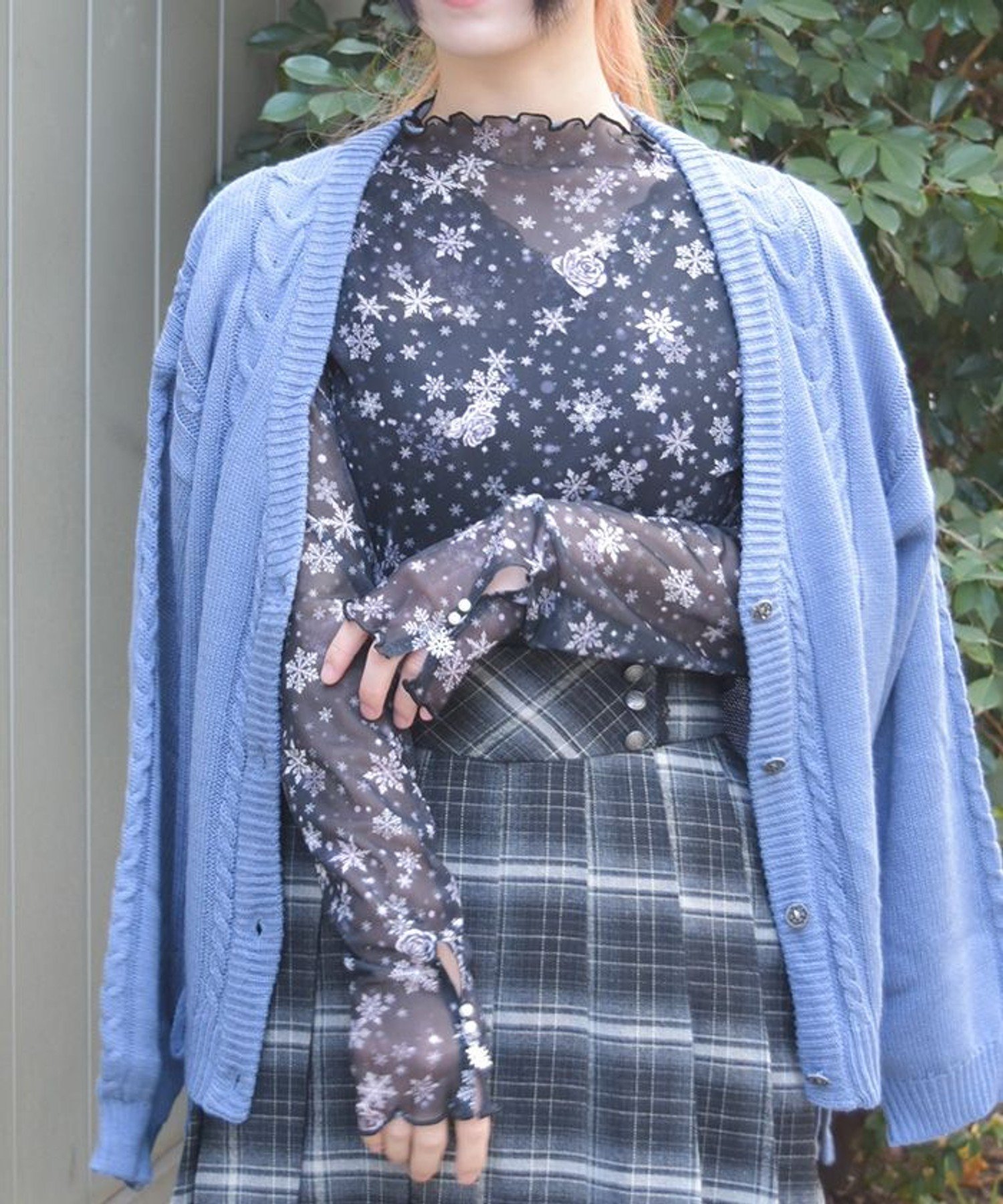 【アクシーズファム/axes femme】の総柄アソートシアーインナー インテリア・キッズ・メンズ・レディースファッション・服の通販 founy(ファニー) 　ファッション　Fashion　レディースファッション　Fashion for Women　インナー　Innerwear　ギャザー　Gathered, Ruffled　プリント　Print, Printed Pattern　メッシュ　Mesh, Net Fabric　ローズ　Rose, Rose Motif　ワンポイント　One Point, Statement Accent　C|ID: prp329100004808002 ipo3291000000034890418