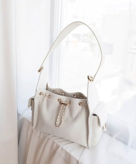 【ランダ/RANDA】の巾着デザインショルダーバッグ 人気、トレンドファッション・服の通販 founy(ファニー) ファッション Fashion レディースファッション Fashion for Women バッグ Bags エレガント 上品 Elegant ショルダー Shoulder, Shoulder Strap チェーン Chain, Chain Strap ツイード Twill, Twill Weave ハンカチ Handkerchief, Hanky フラップ Flap, Flap Pocket ポケット Pocket, Pocket Detail ポーチ Pouch, Small Case リップ Lip, Lip Motif 巾着 Drawstring Bag, Kinchaku 手帳 Planner, Notebook 財布 Wallet, Purse |ID:prp329100004808030