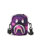 【ア ベイシング エイプ/A BATHING APE】のCOLOR CAMO SHARK MINI BAG M 人気、トレンドファッション・服の通販 founy(ファニー) ファッション Fashion レディースファッション Fashion for Women プリント Print, Printed Pattern モチーフ Motif, Design Theme ラップ Wrap, Wrap Design ラバー Rubber, Rubber Sole thumbnail PURPLE|ID: prp329100004808043 ipo3291000000034890759