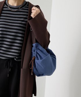 【イア パピヨネ/ear PAPILLONNER】の《撥水/超軽量300g》ドロストショルダーバッグ 人気、トレンドファッション・服の通販 founy(ファニー) ファッション Fashion レディースファッション Fashion for Women バッグ Bags シンプル Simple, Minimal ドレープ Drape, Draping Fabric ポケット Pocket, Pocket Detail 旅行 Travel 軽量 Lightweight, Ultra Light |ID:prp329100004808048